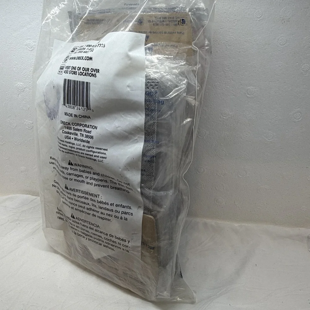 Oreck Charcoal Bags 12pk, O-PKBB12OF NEW SEALED